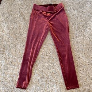 NWT Velvet Leggings